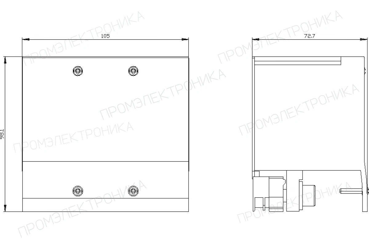 Siemens 3VA9263-0JC13 — Клемма для круглого провода