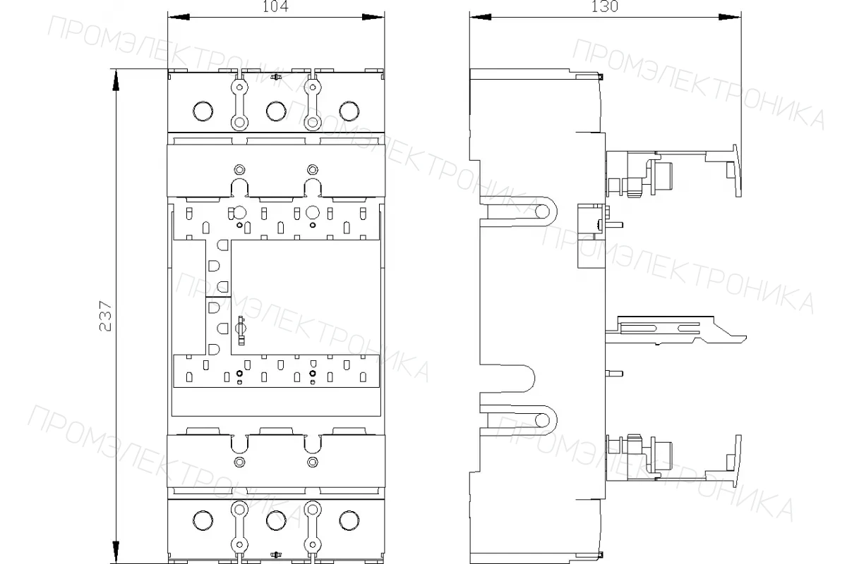 Siemens 3VA9213-0KD10 — Выкатная корзина комплект преобразования выключателя принадлежность для