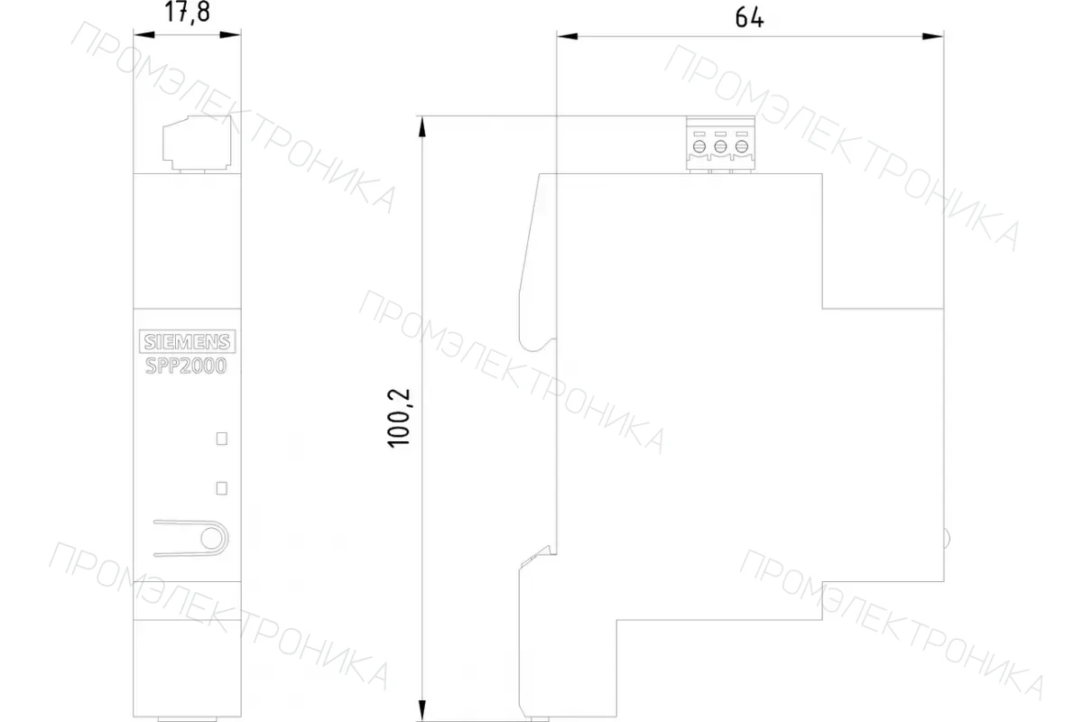 Siemens 7KM9300-0PP20-0AA0 — Sentron profinet proxy spp соединяет совместимые с modbus tcp устройства