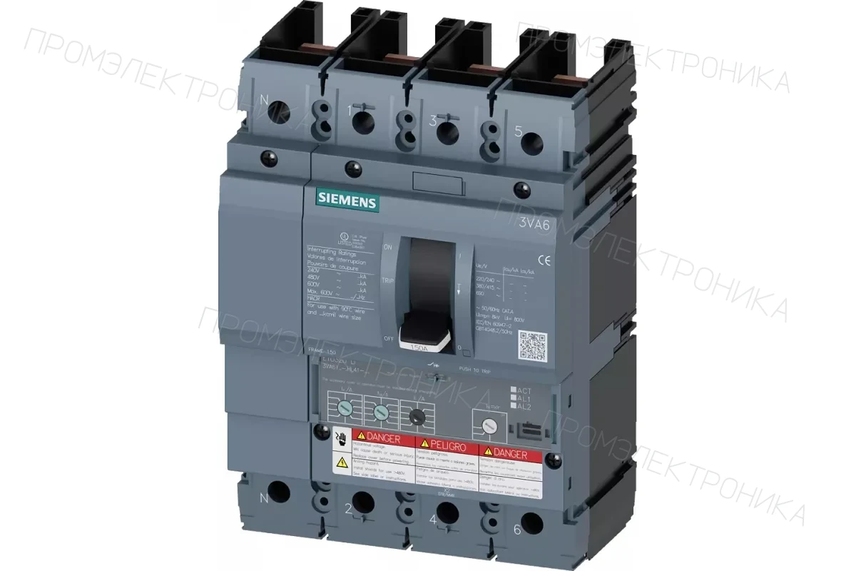 Siemens 3VA6110-5KT41-0AA0 — Автоматический выключатель
