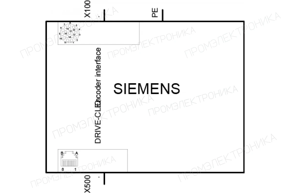 Siemens 6SL3055-0AA00-5CA2 — Модуль датчиков SMC30