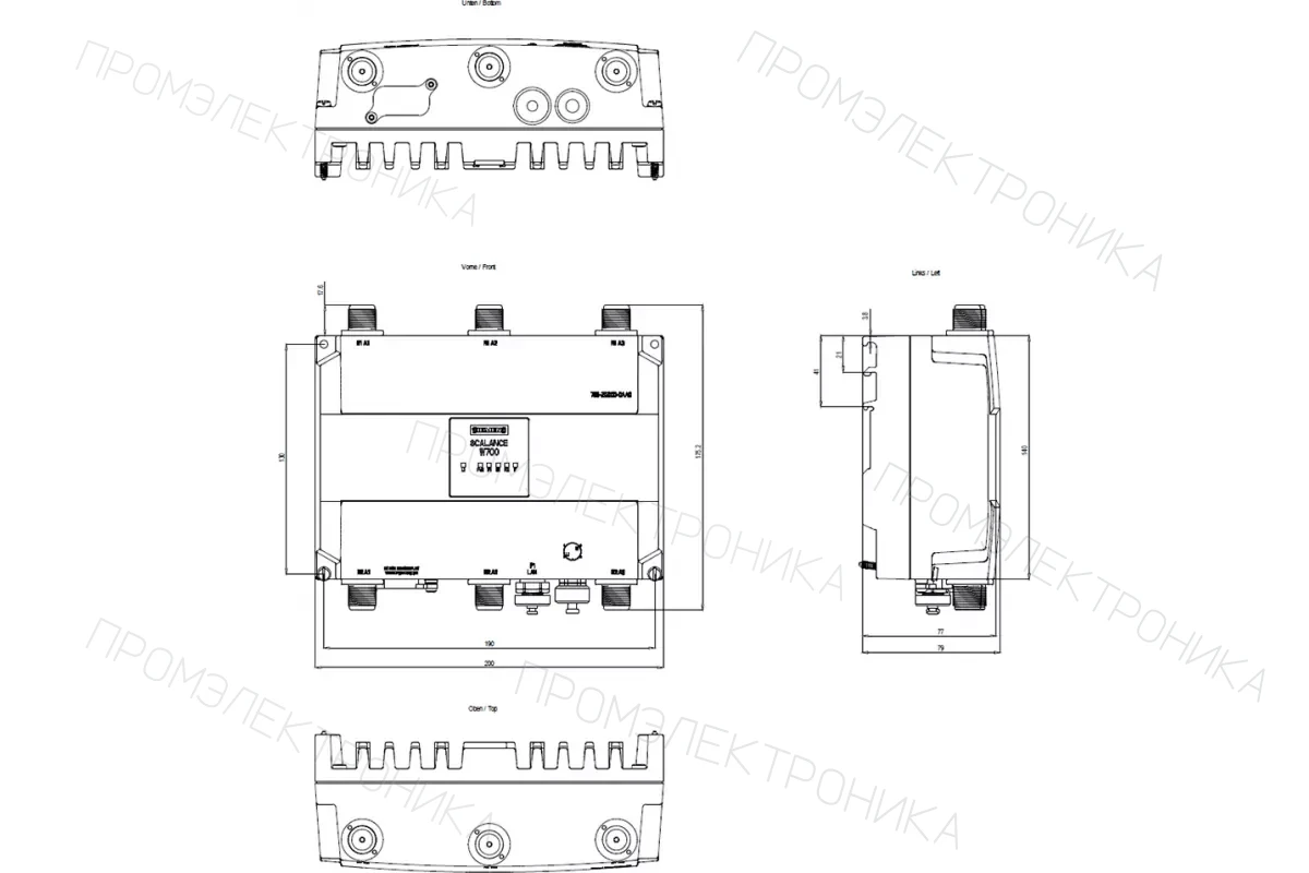 Siemens 6GK5788-1GD00-0AA0 — SCALANCE W788 M12 для внутренней установки