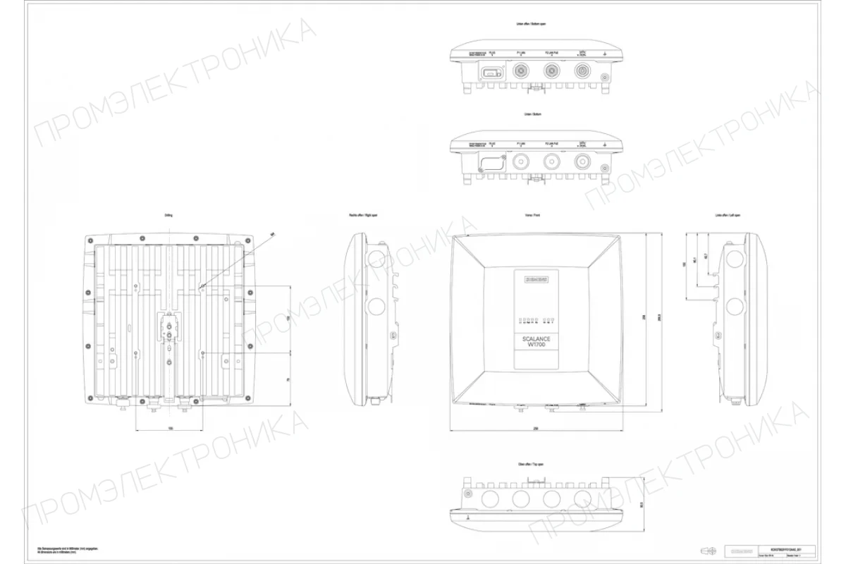 Siemens 6GK5788-2GD00-0AA0 — SCALANCE W788 M12 для внутренней установки