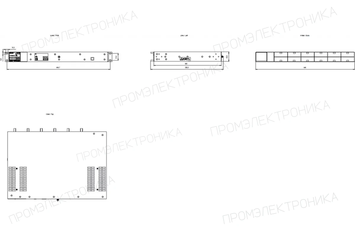 Siemens 6GK5324-0GG10-3HR2 — Управляемые коммутаторы SCALANCE X-300
