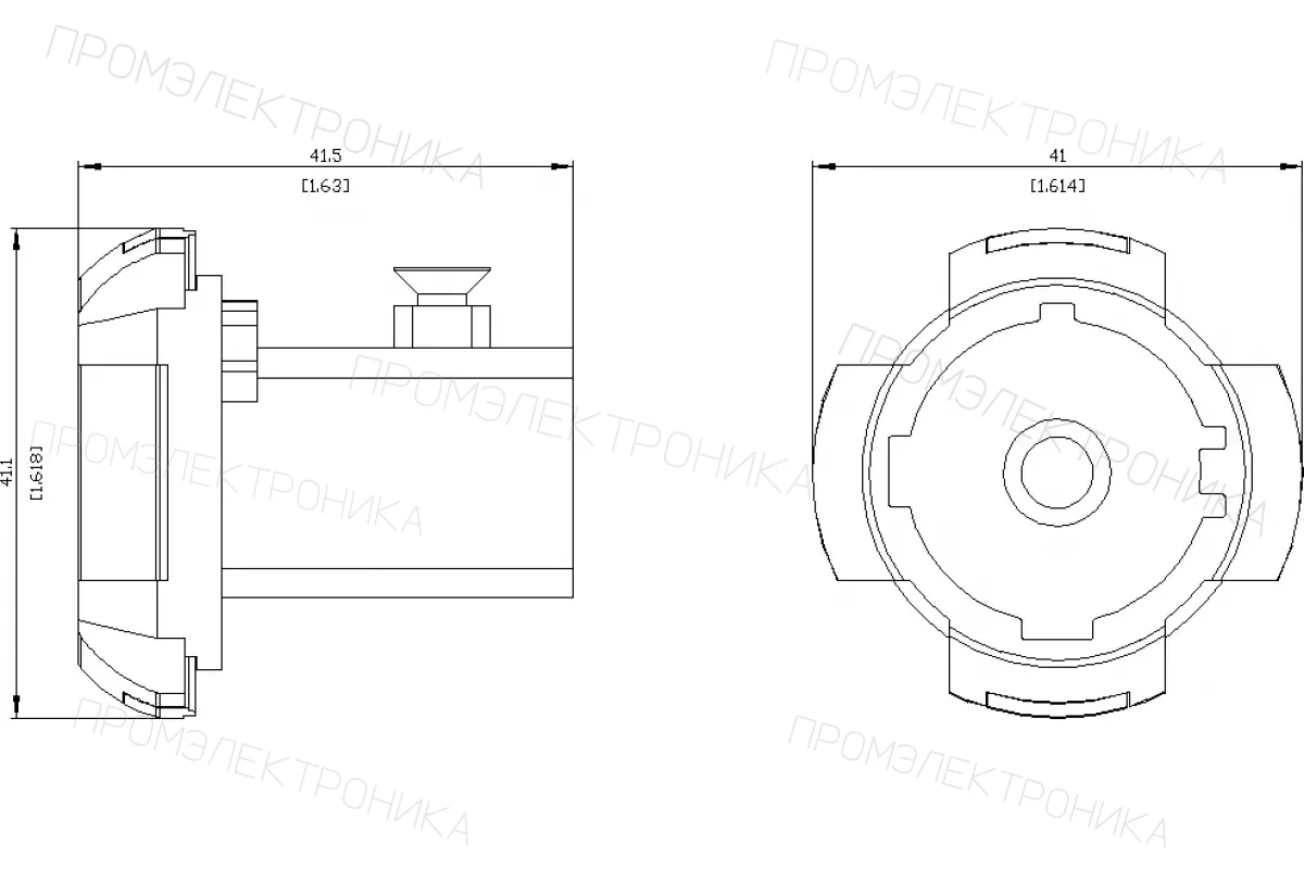 Siemens 8UD1861-4AE05 — РУЧКА С НАКЛ
