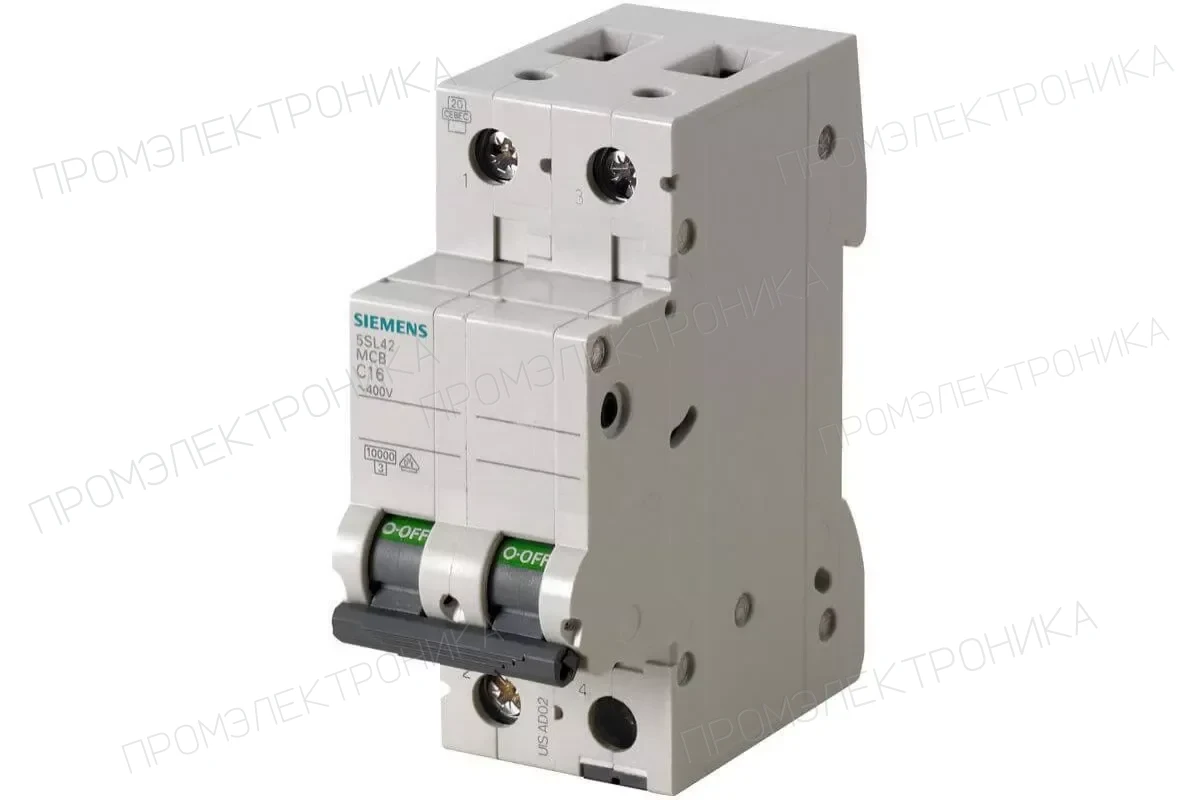 Siemens 5SL4106-7CC — Миниатюрный автоматический выключатель