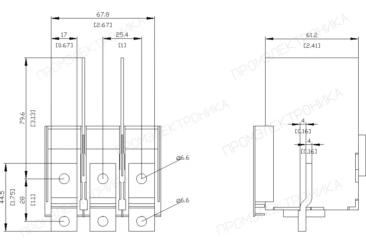 Siemens 3VA9133-0QB00 — Удлинительная соед