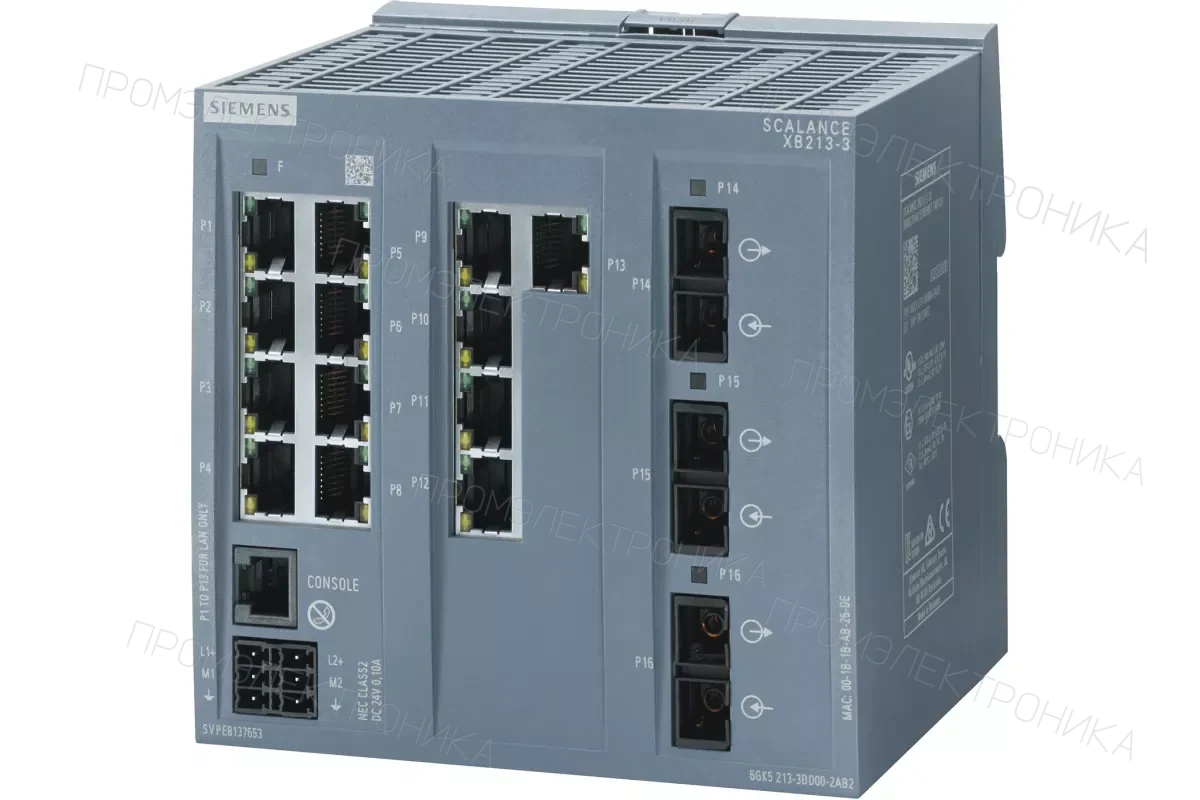 Siemens 6GK5213-3BD00-2AB2 — компонент промышленной автоматизации