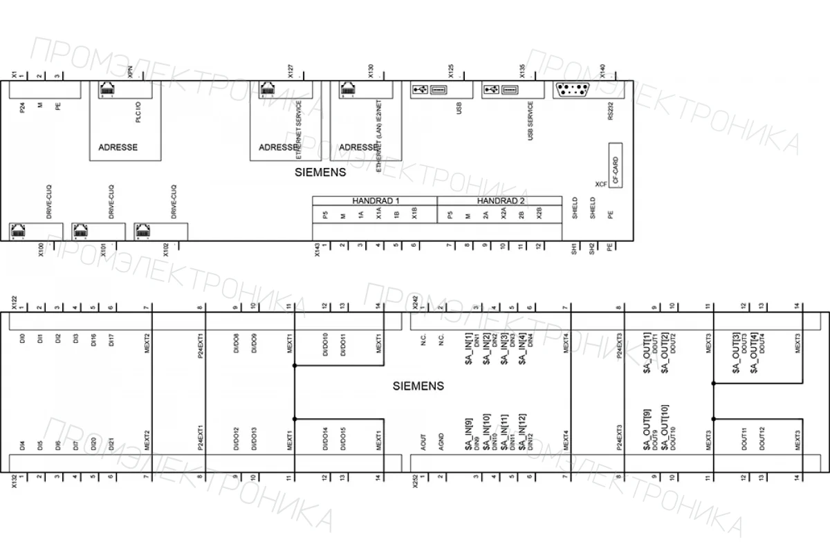 Siemens 6FC5370-1AT00-0CA0 — запасная часть SINUMERIK
