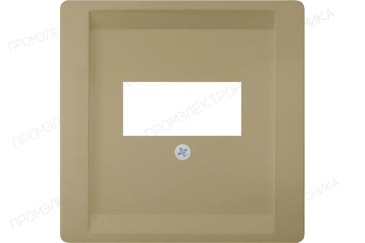 Siemens 5TG1340-1 — Delta style накладка розетки kl платиновый металлик