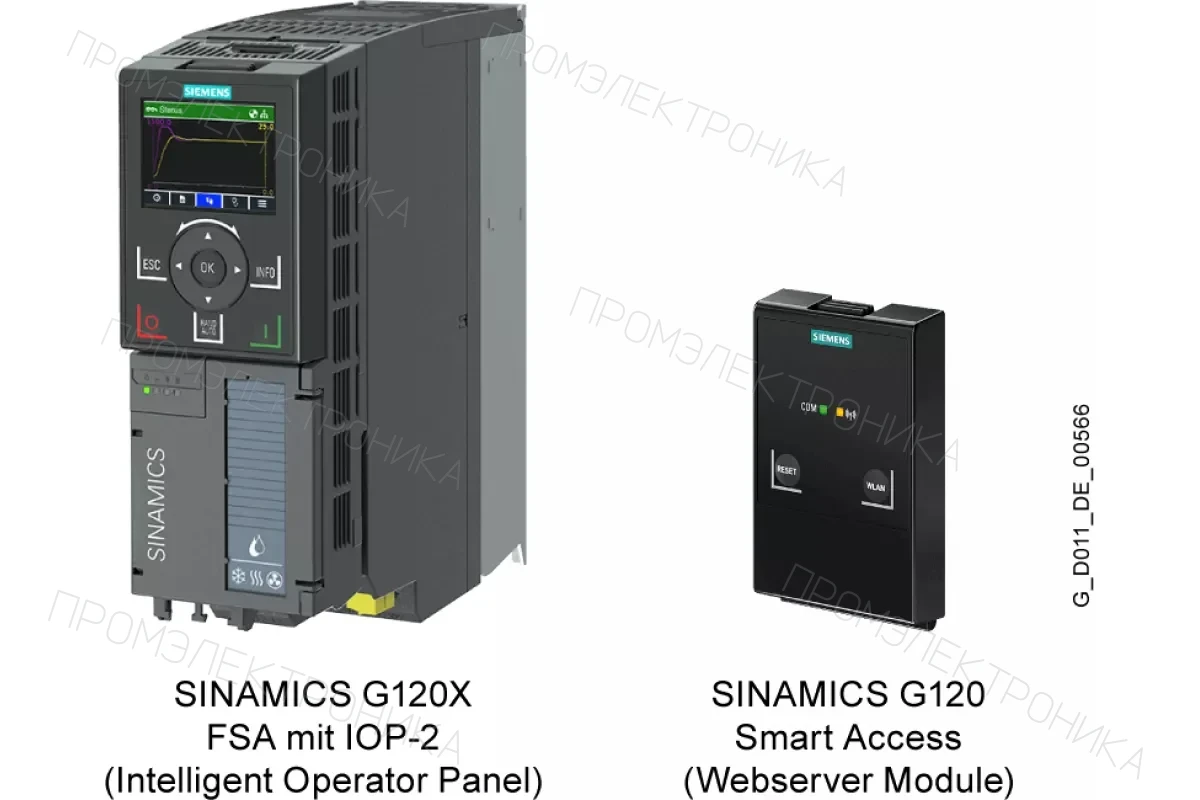 Siemens 6SL3200-0UF04-0AA0 — Sinamics v20 fsd замена вентилятора
