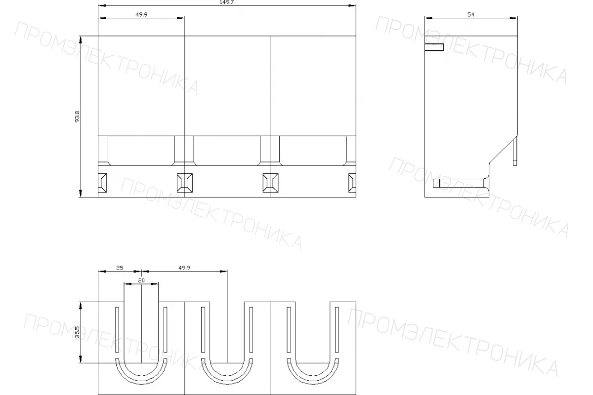 Siemens 3KC9803-2 — компонент энергетического оборудования