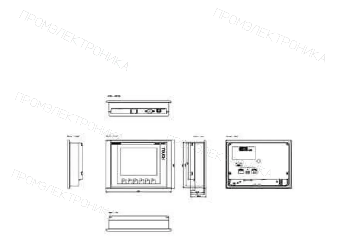 Siemens 6AV6647-0AB11-3AX0 — промышленный компонент