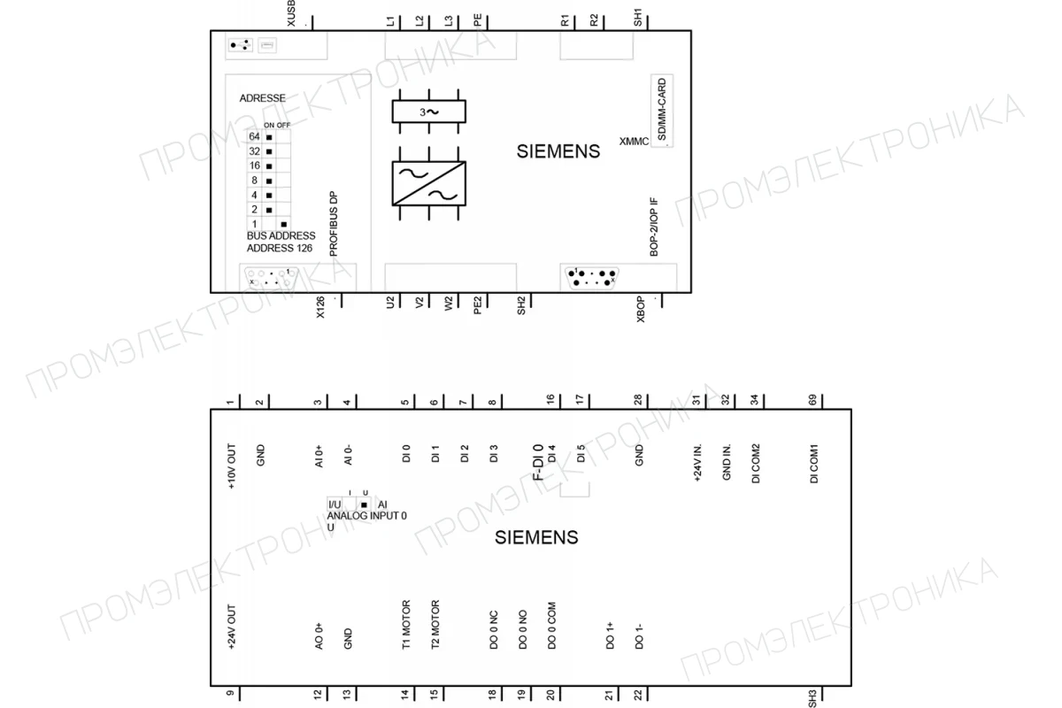 Siemens 6SL3210-1KE23-8AB1