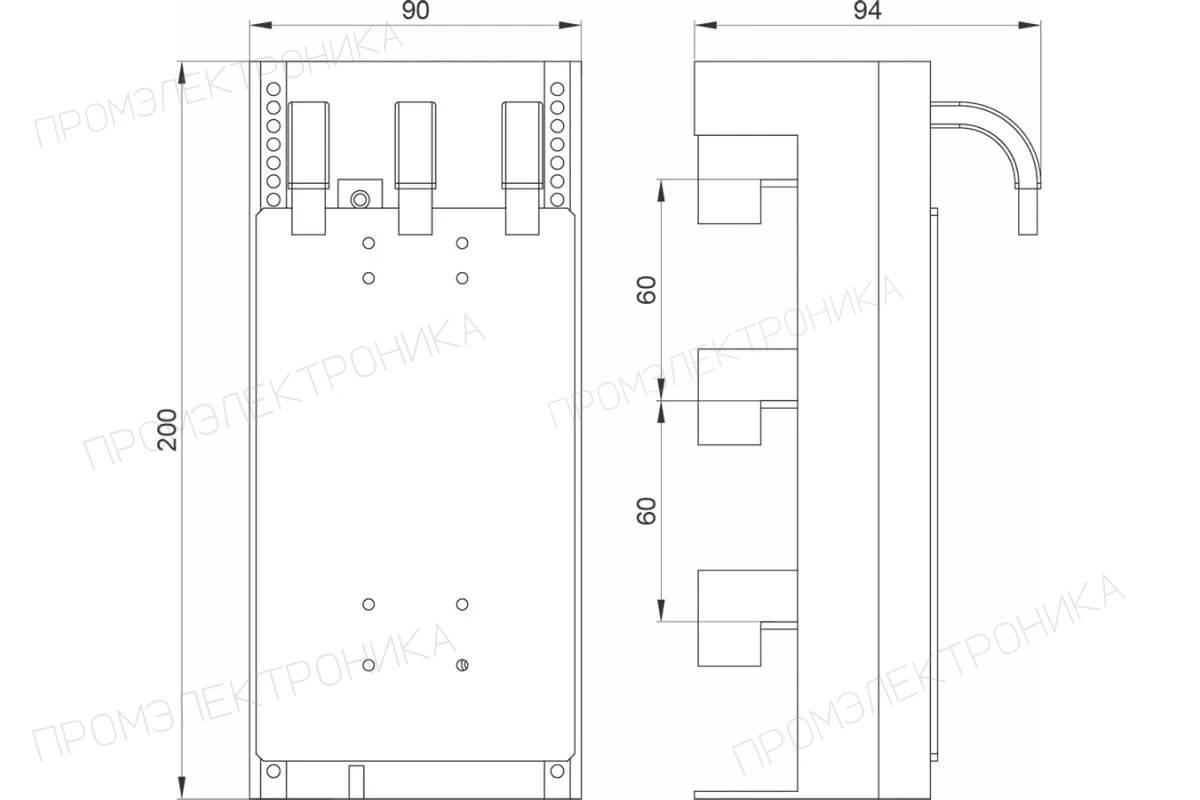Siemens 8US1210-4AG00 — Шинный адаптер