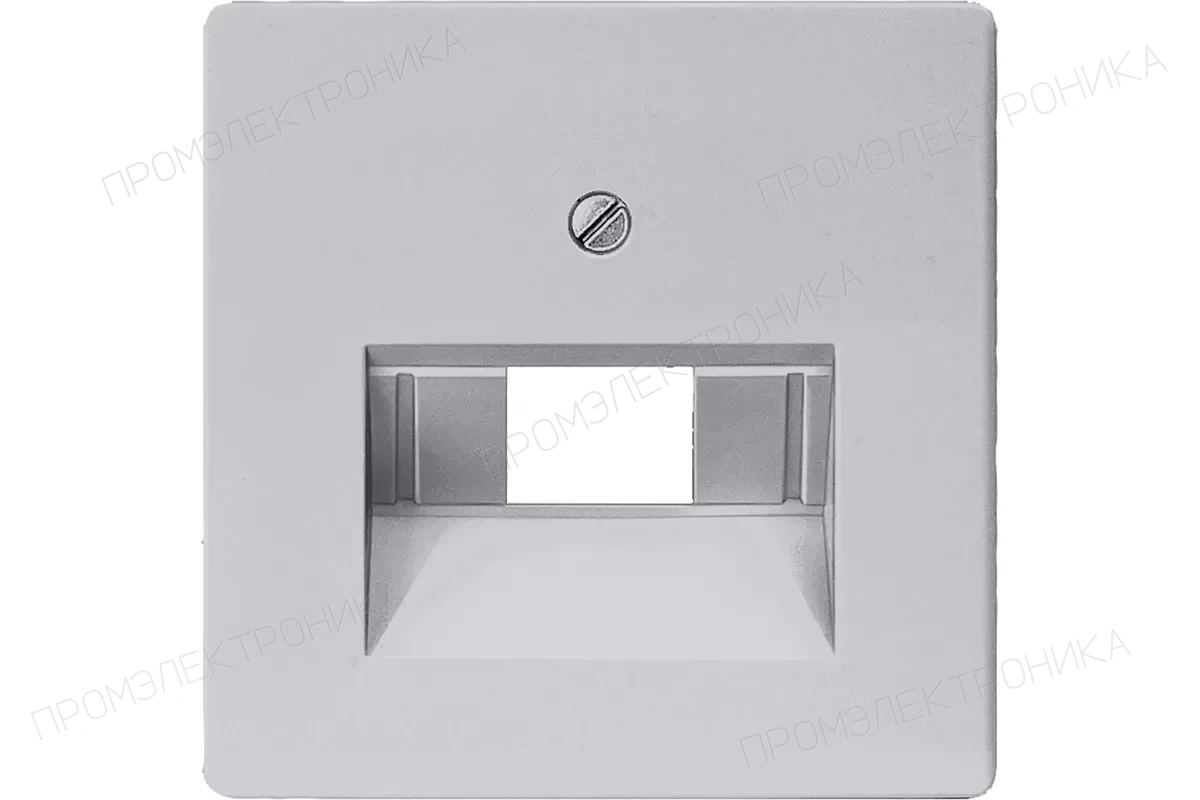 Siemens 5TG1253 — Delta i-system алюминевый металлик крышка розетки для rf/tv/sat