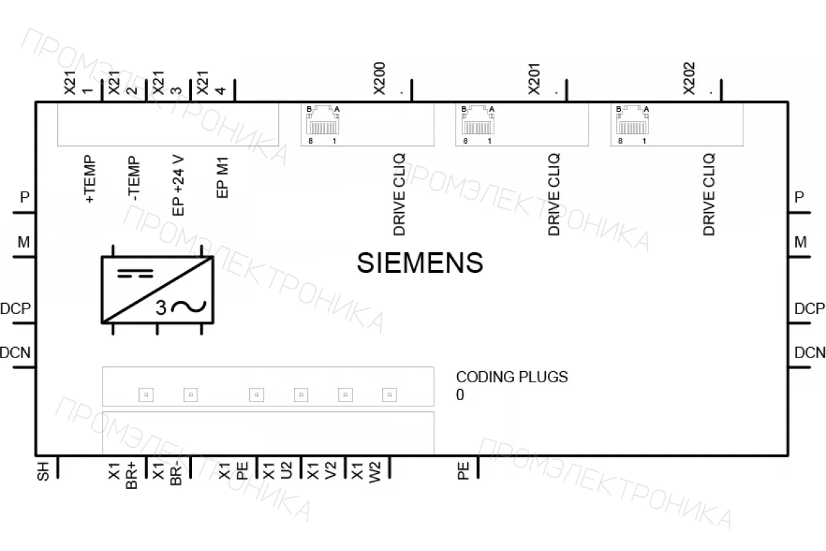 Siemens 6SL3120-1TE22-4AD0