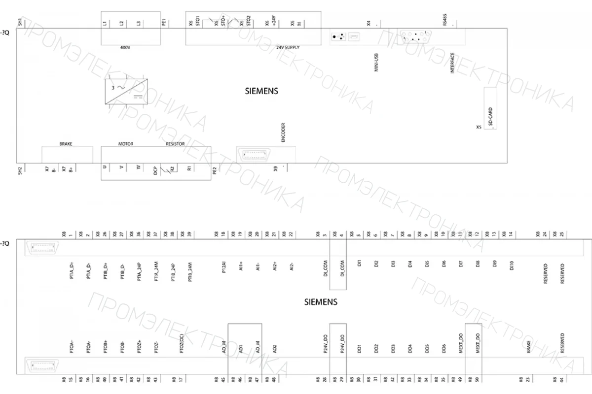 Siemens 6SL3210-5FB12-0UA0 — Вход 11