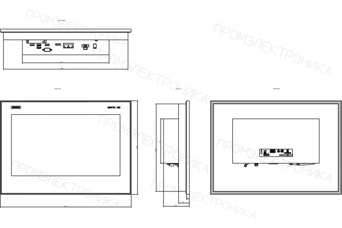 Siemens 6AV7884-2AH30-6BX0 — промышленный компонент