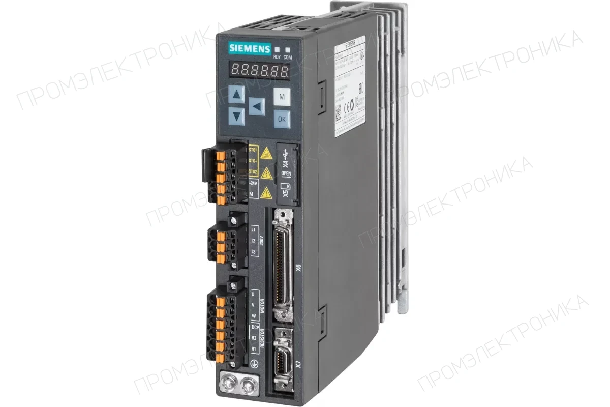 Siemens 6SL3210-5FB10-1UA2 — компонент приводной техники