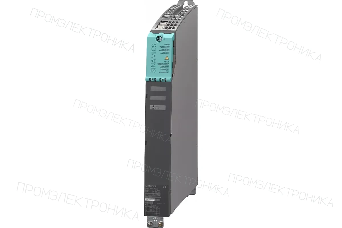 Siemens 6SL3121-1TE31-3AA3 — SINAMICS S120 ОДНОДВИГАТЕЛЬНЫЙ МОДУЛЬ ВХОД