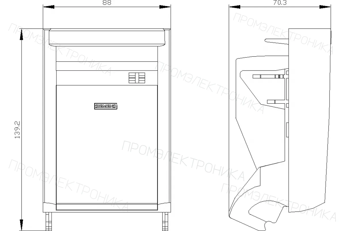 Siemens 3NP1923-1DA00 — Дополнительные принадлежности