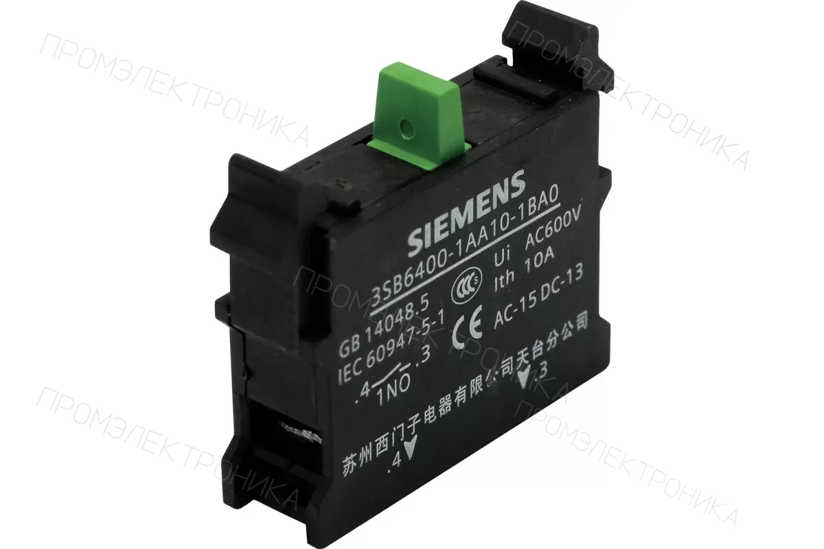 Siemens 3SB6400-1AA10-1BA0 — промышленный компонент