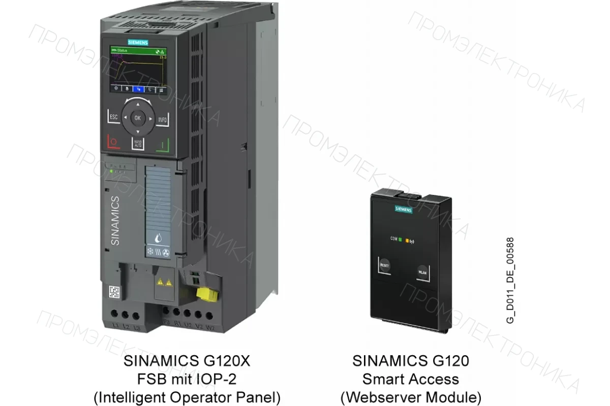 Siemens 6SL3200-0AE70-0AA0 — компонент приводной техники