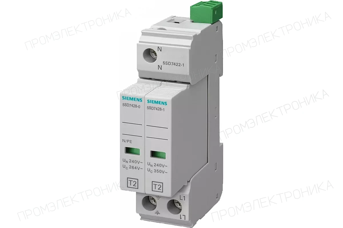 Siemens 5SD7422-0 — Ограничитель перенапряжений тип