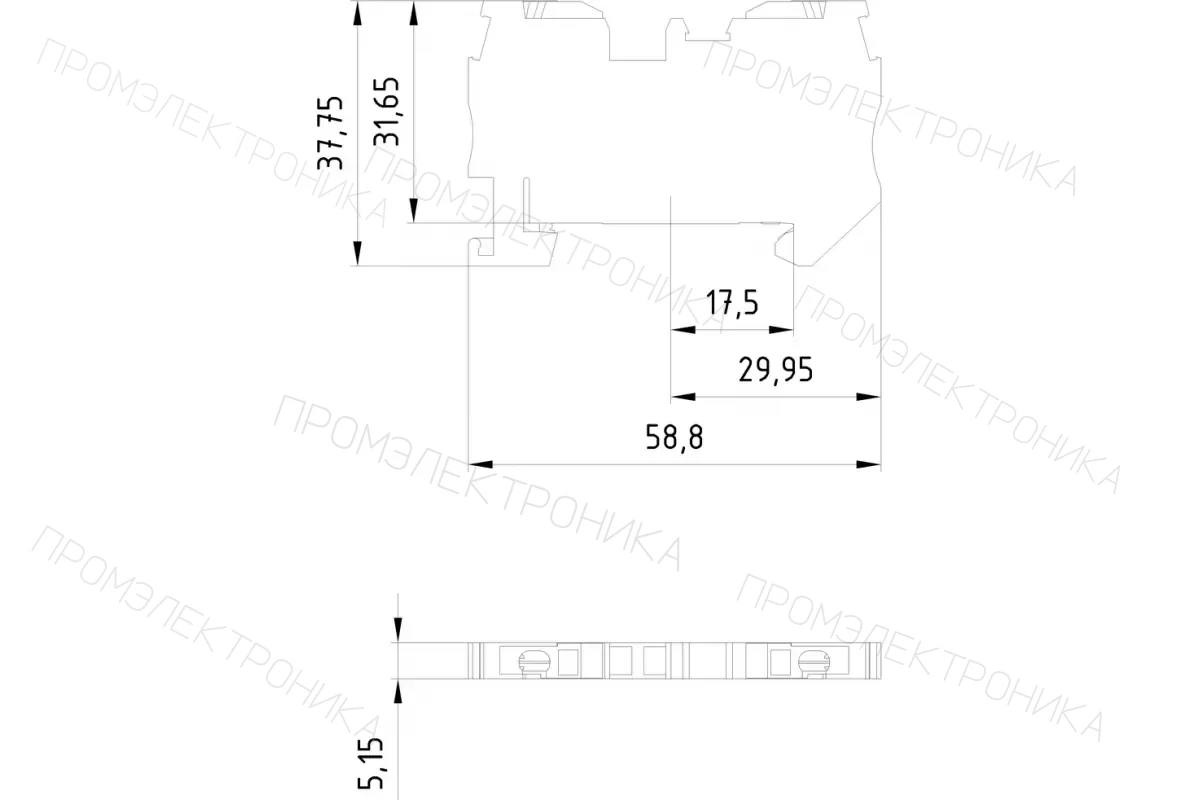 Siemens 8WH3000-0CE07 — Клеммы с режущими зажимами 8WH