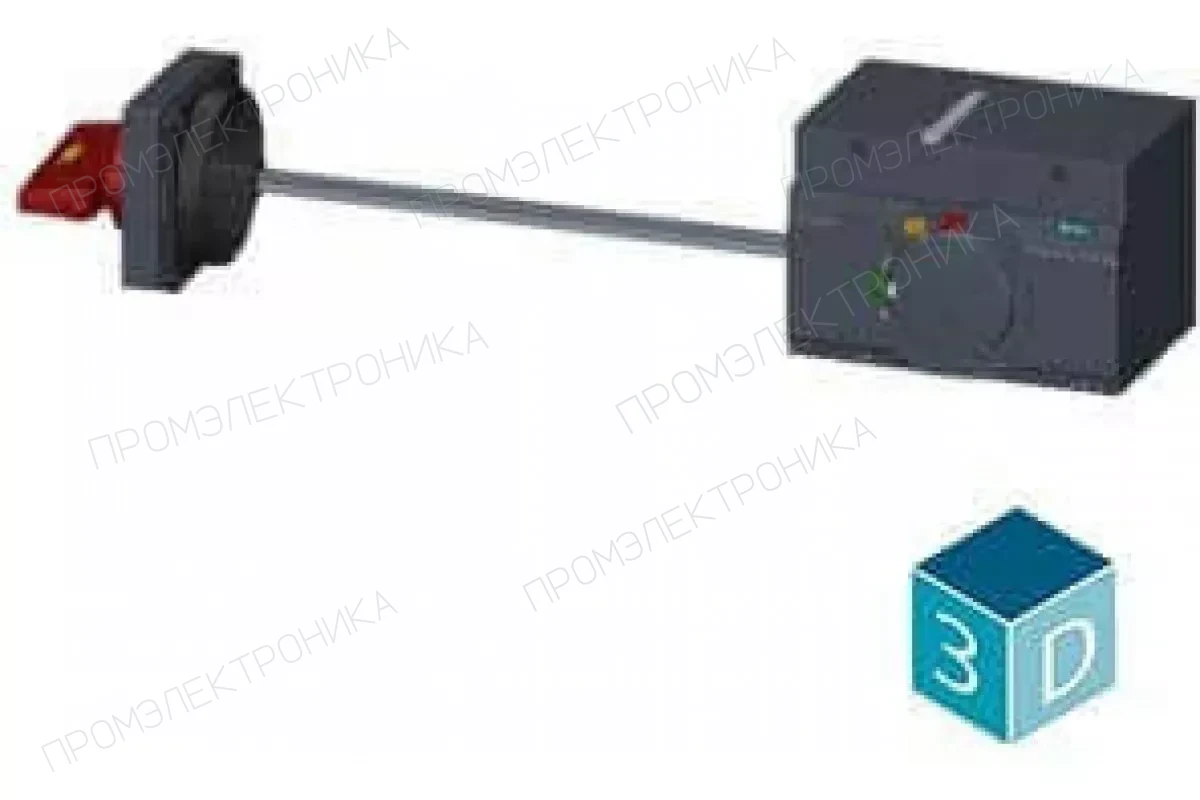 Siemens 3VA9467-0PK15 — Поворотный оператор с установкой сбоку аварийн