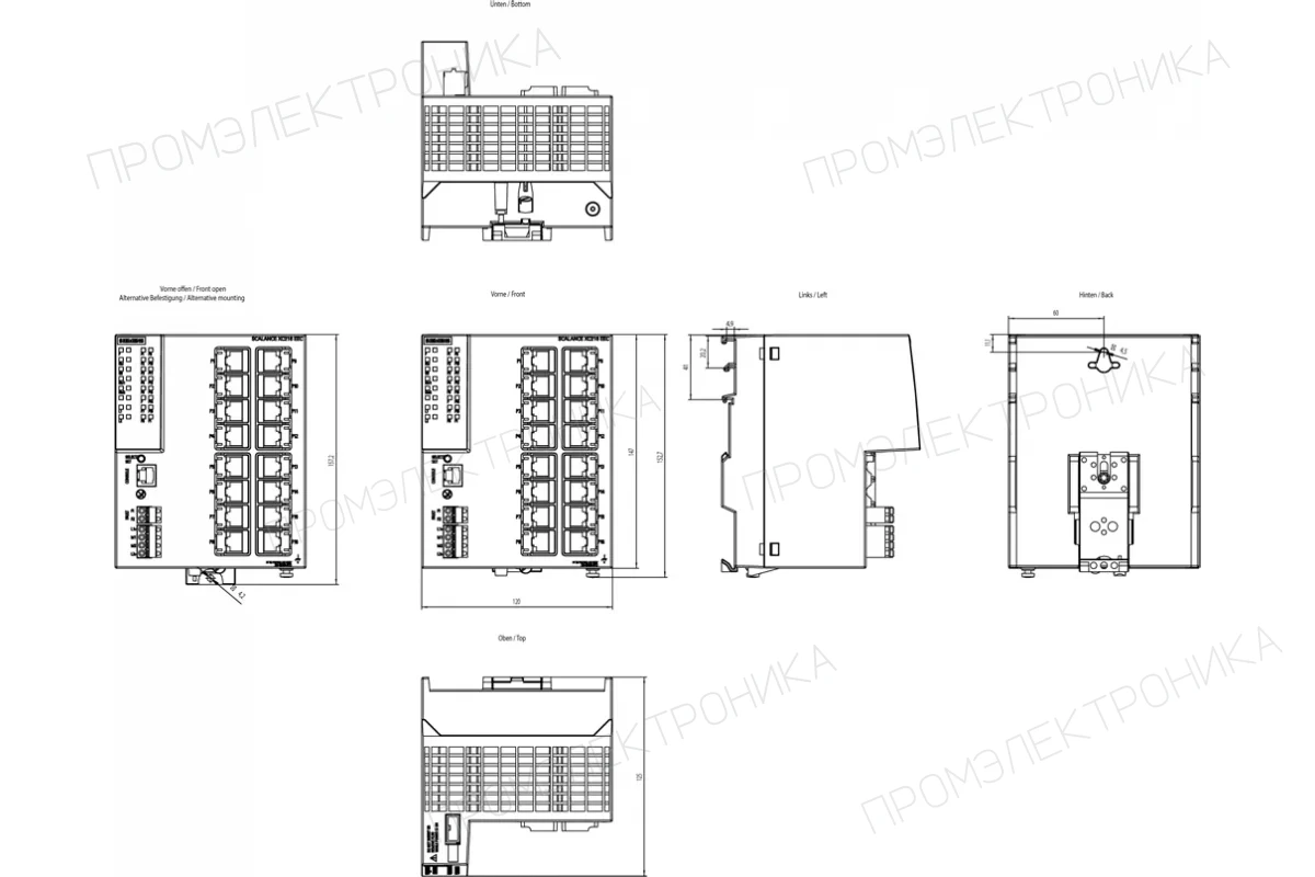 Siemens 6GK5213-3BF00-2AB2 — компонент промышленной автоматизации