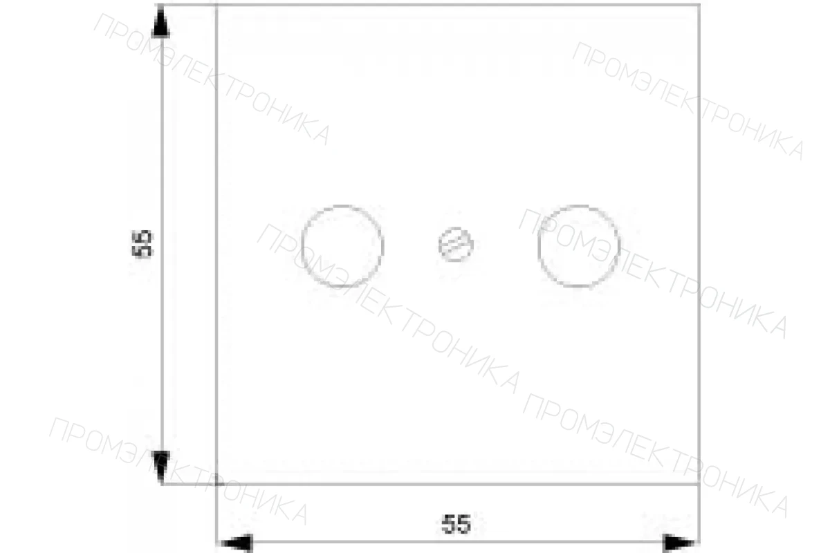 Siemens 5TG1223 — Delta i-system черный металлик крышка розетки для rf/tv/sat