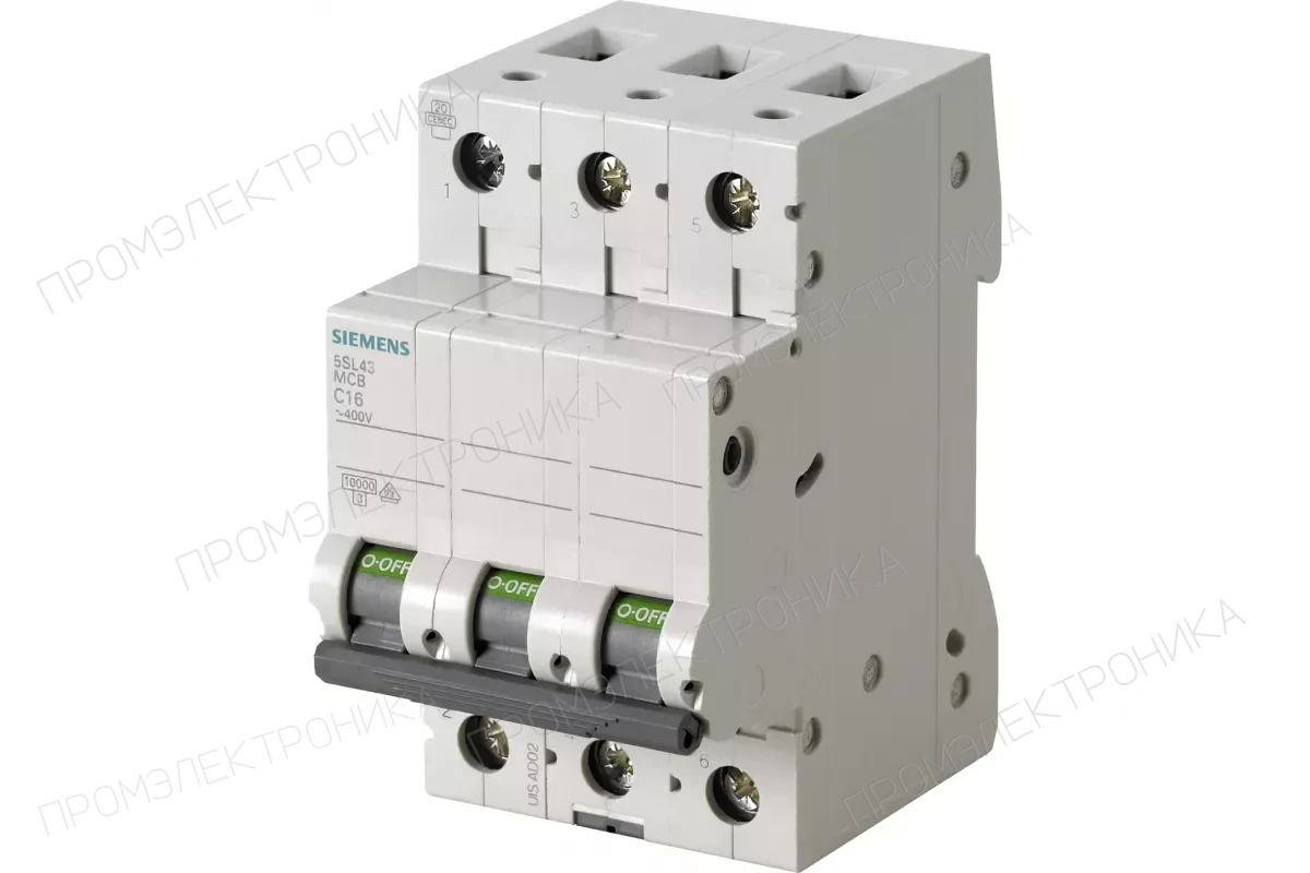 Siemens 5SL4316-7CC — Миниатюрный автоматический выключатель
