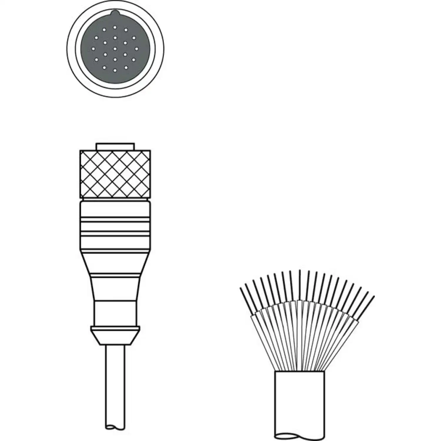 Соединительный кабель Leuze KD U-M23-JA-P1-050