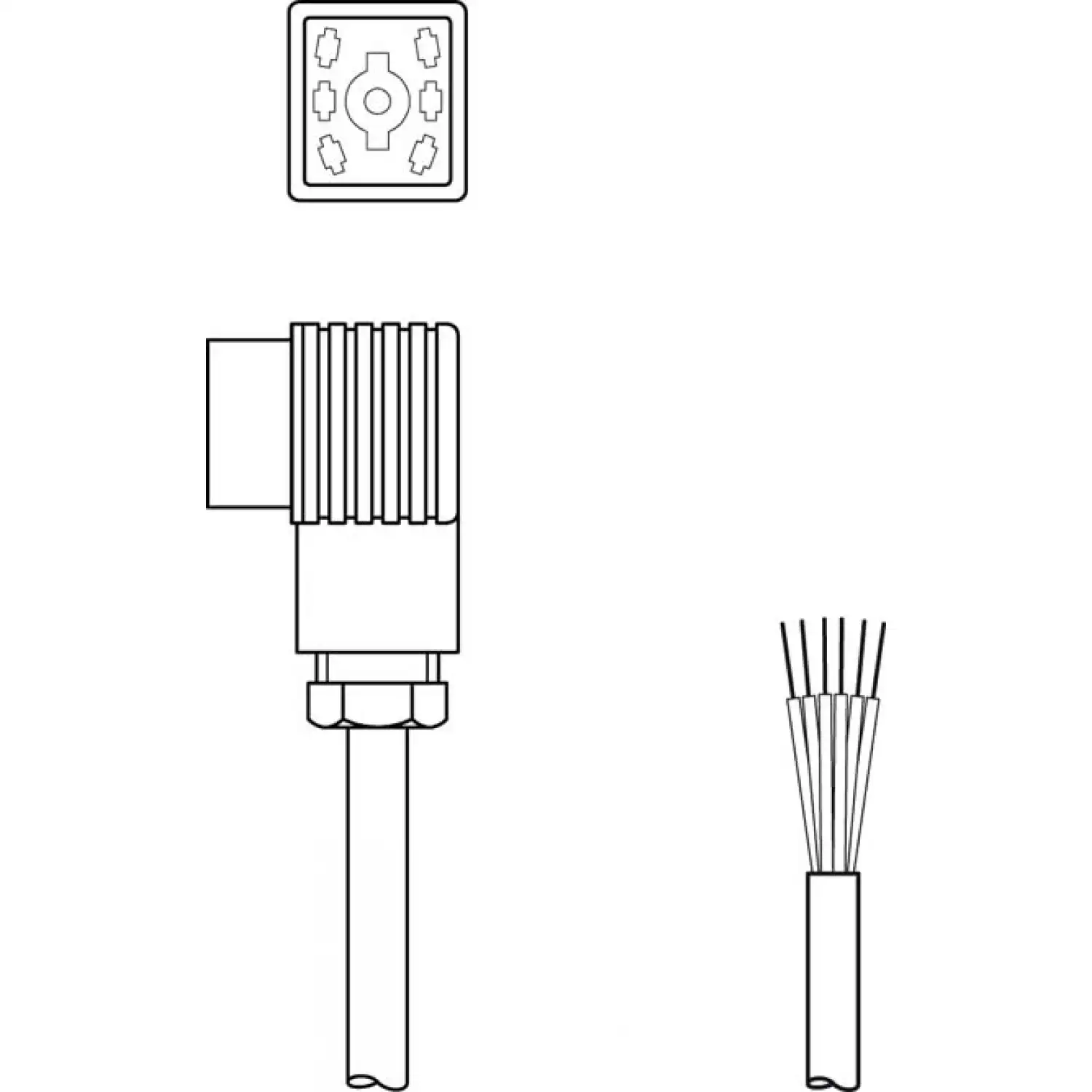 Соединительный кабель Leuze BK7 KB-092- 6000- 6