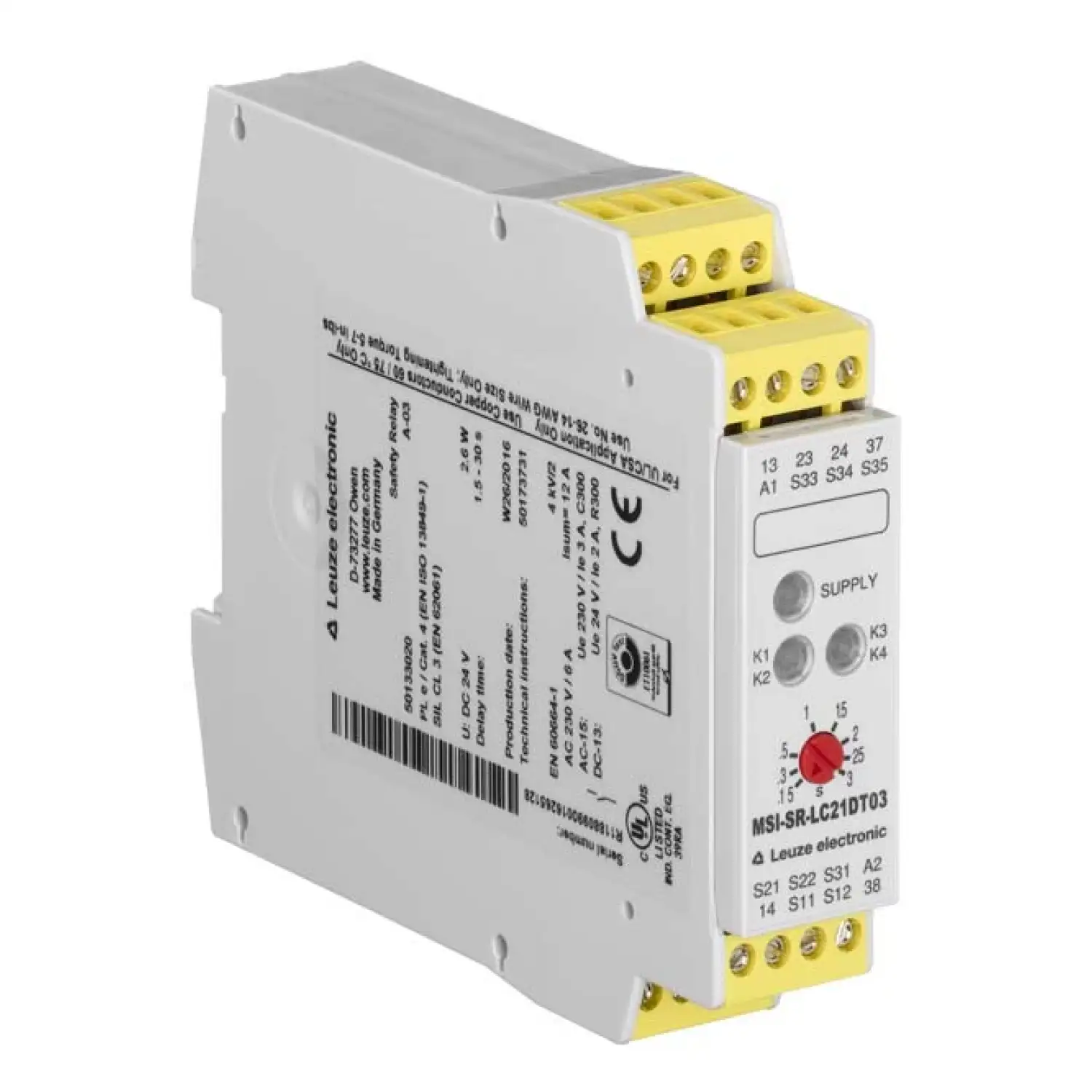 Реле безопасности Leuze MSI-SR-LC21DT03-03