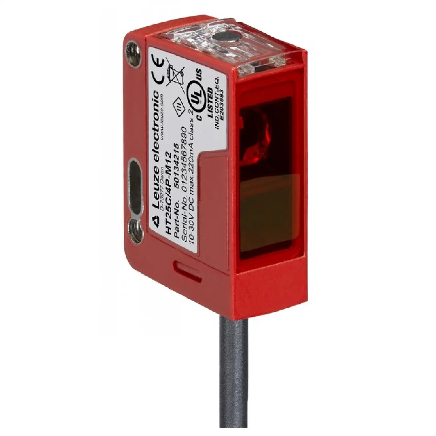 Датчик с поляризованным отражением от рефлектора Leuze PRK25C.TT3/4P