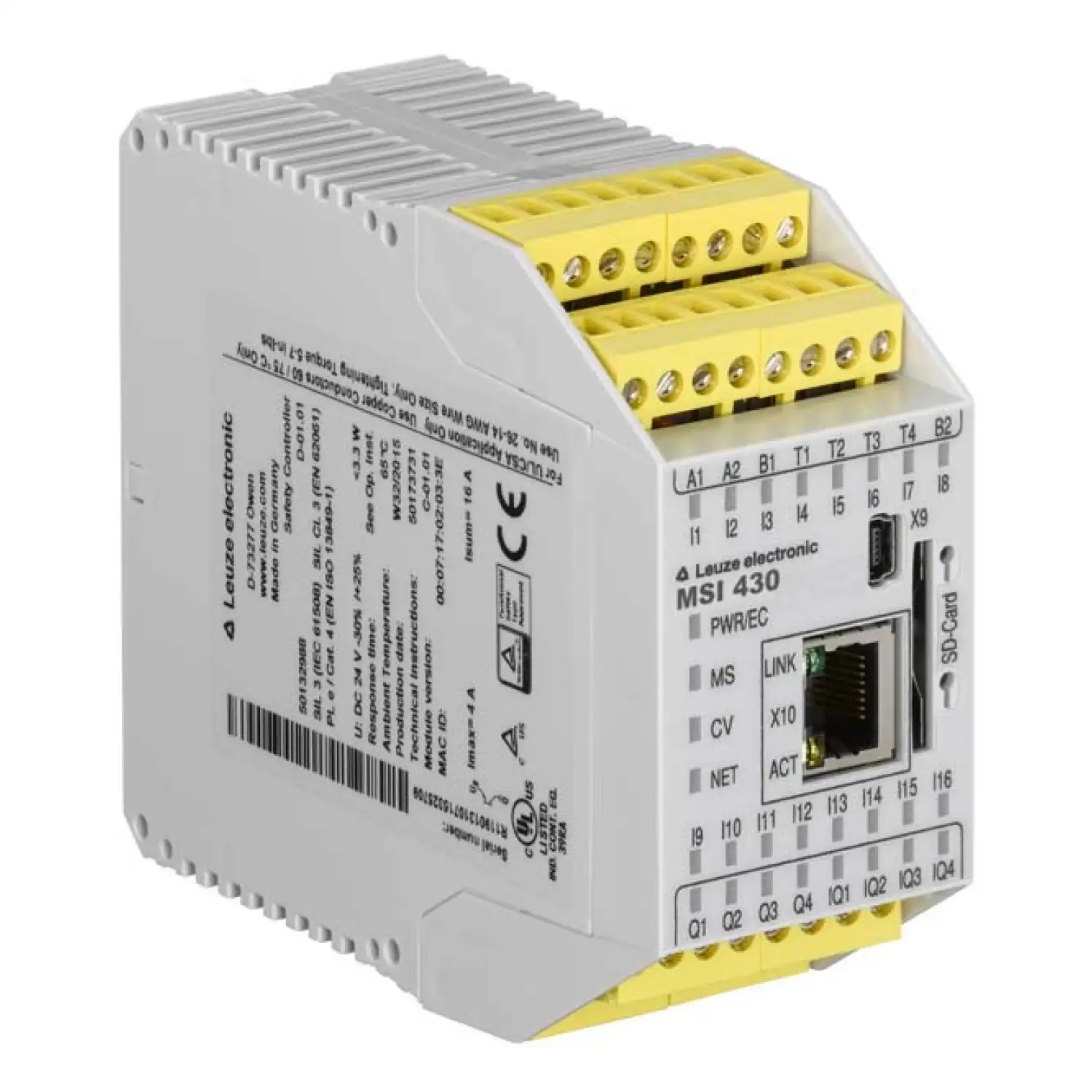 Контроллер безопасности Leuze MSI 430-01