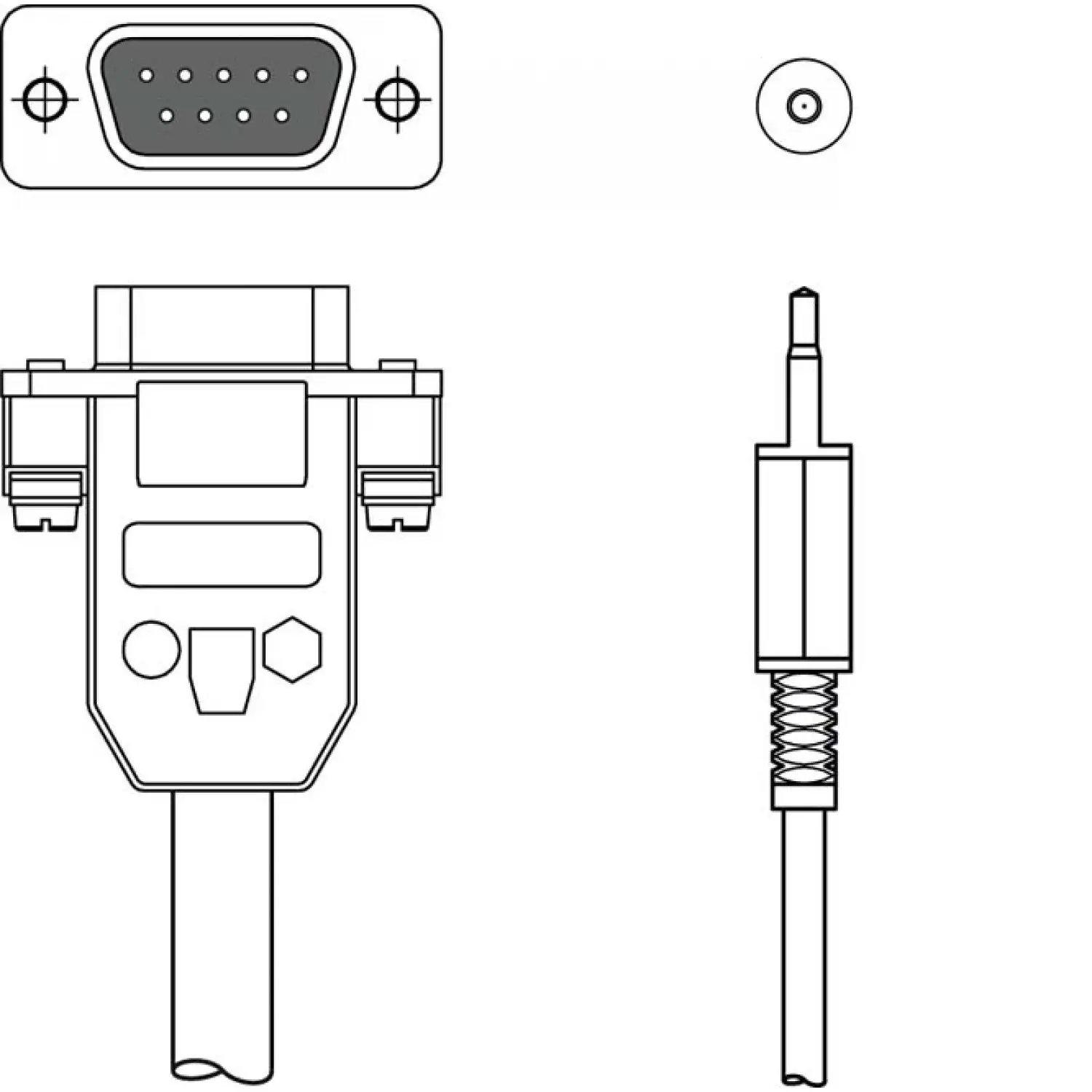 Адаптер cable Leuze CB-MSI/D9-10000