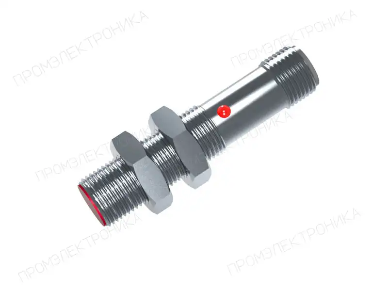 Датчик бесконтактный индуктивный ИВ05-NO-PNP-P-ПГ(12X18H10T) — фото 1