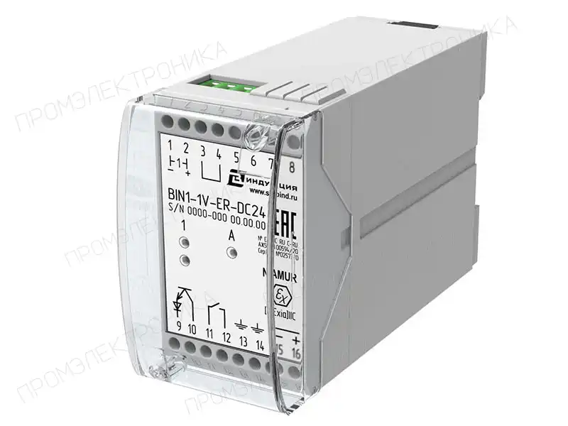 Блок сопряжения стандарта "NAMUR" BIN1-1V-ER-DC24 — фото 1