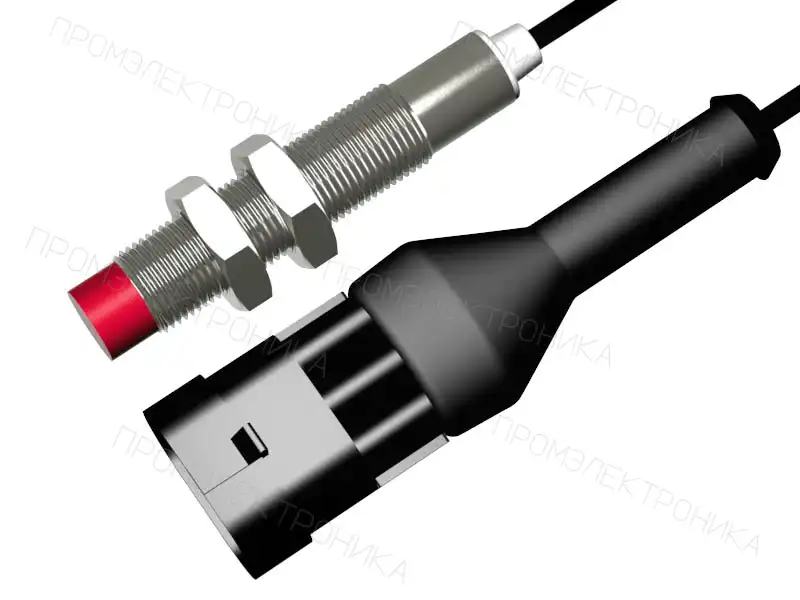 Датчик бесконтактный индуктивный И03-NO-NPN-P3A.1-ПГ(Л63, Lкаб=1м 3x0,34) — фото 1