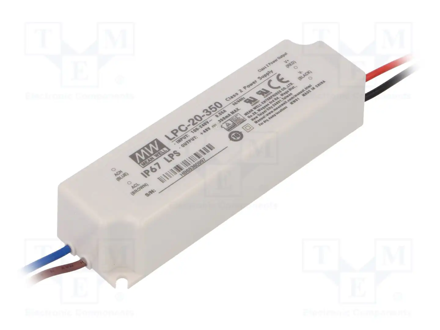 Блок питания MEAN WELL LPC-20-350