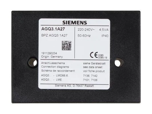 Усилитель сигнала пламени Elco AGQ3.1A27 65113521