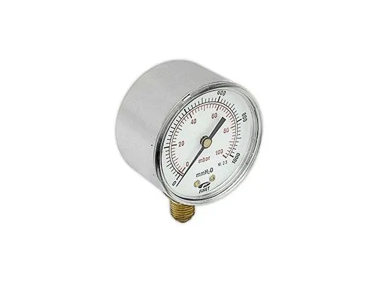 Манометр MP1-63 100 мбар Ecoflam PP354810