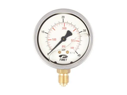 Жидкотопливный манометр FIMET 0 - 40 бар Ecoflam 65013393