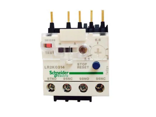 Тепловое реле перегрузки Schneider Electric LR2K 0314 (5,5 - 8,0 A) 13009746