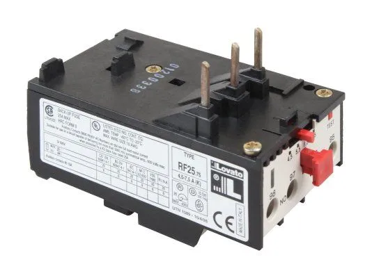 Тепловое реле Elco RF25 75 (4,5 - 7,5 A) 65323107