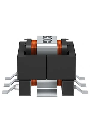 TDK EPCOS B82801C2245A200, Трансформатор 22400 мкГн, 40 А, 1:200, EF12.6